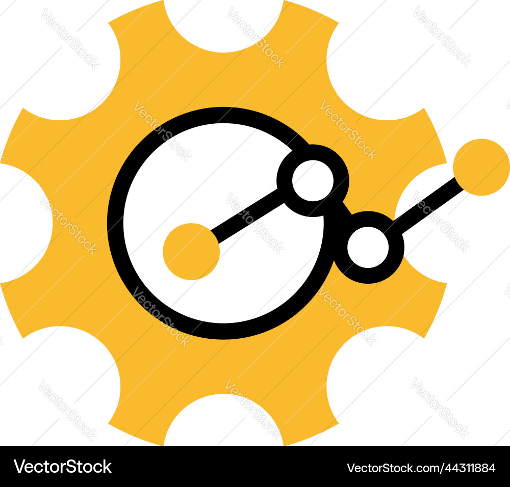 Data analysis optimisation on a white background vector image