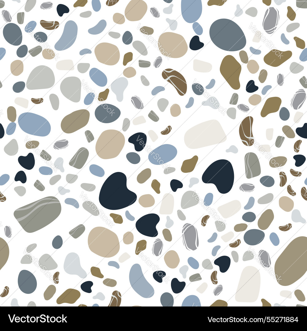 Seamless pattern with surface strewn multi Seamless pattern with surface strewn multi vector image