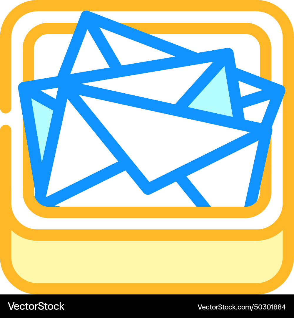 Skeuomorphism ux ui design color icon Skeuomorphism ux ui design color icon vector image