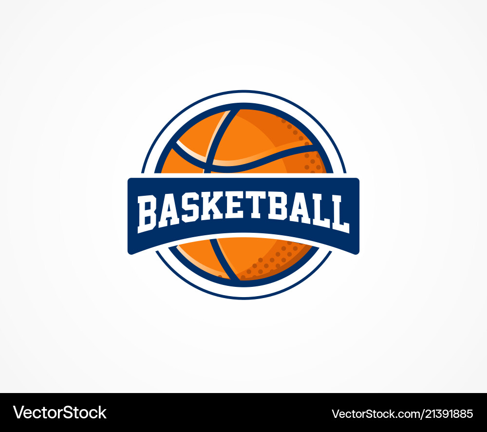 Basketball Logo - Sport Icon vector image