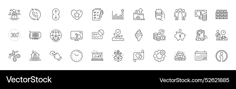 Efficacy scroll down and calendar graph line Efficacy scroll down and calendar graph line vector image