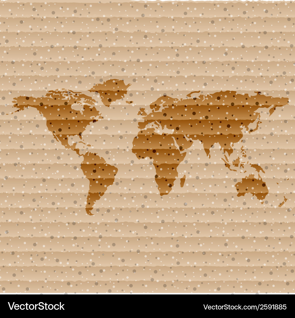 World map web icon flat design Vector Image