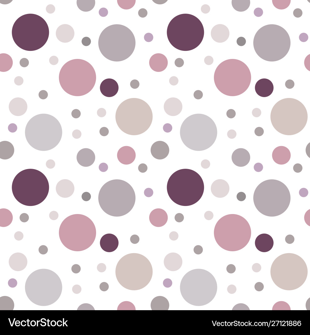 Seamless pattern multi-colored circles on a white Seamless pattern multi-colored circles on a white vector image