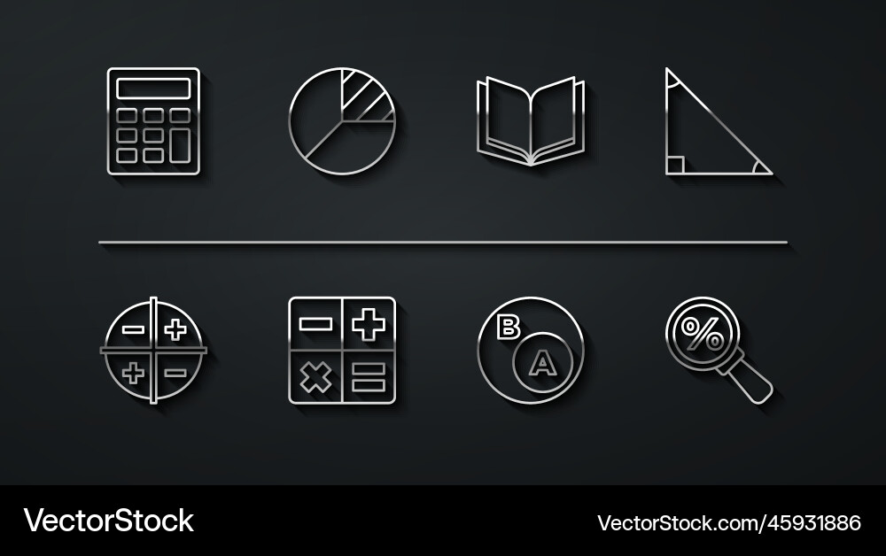 Set line calculator xyz coordinate system Set line calculator xyz coordinate system vector image