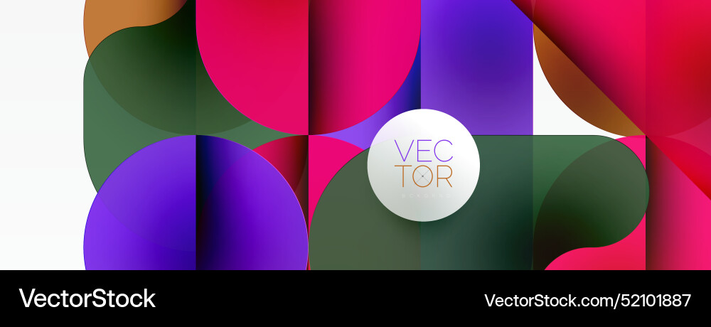 Circles and round shapes geometric minimal Circles and round shapes geometric minimal vector image