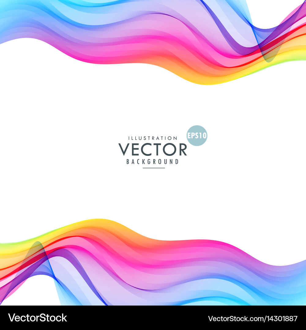 Dynamic Wave Gradient Background vector image
