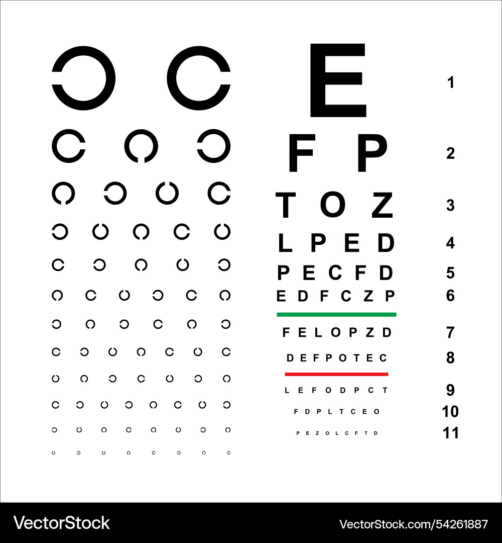 Testing board for verification of the patient Testing board for verification of the patient vector image