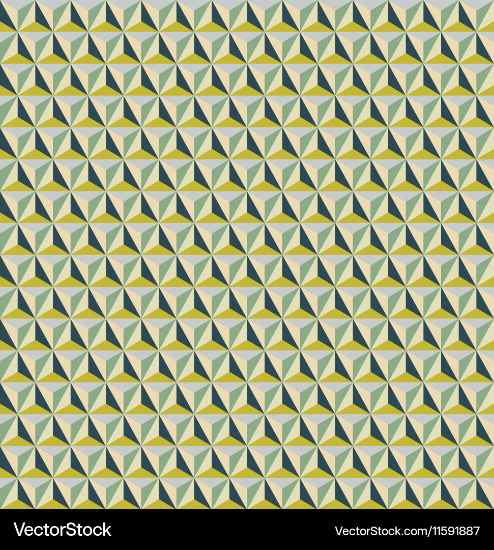 Triangular Mosaic Pattern vector image