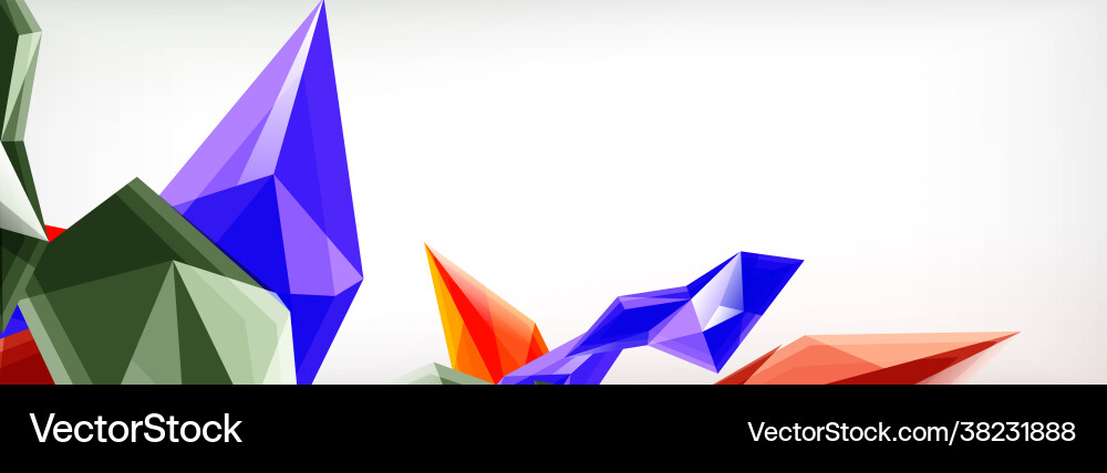 3d triangles and pyramids abstract 3d triangles and pyramids abstract vector image