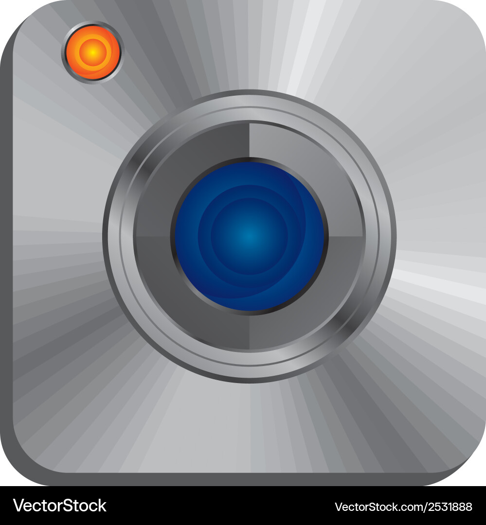 Web cam design Vector Image