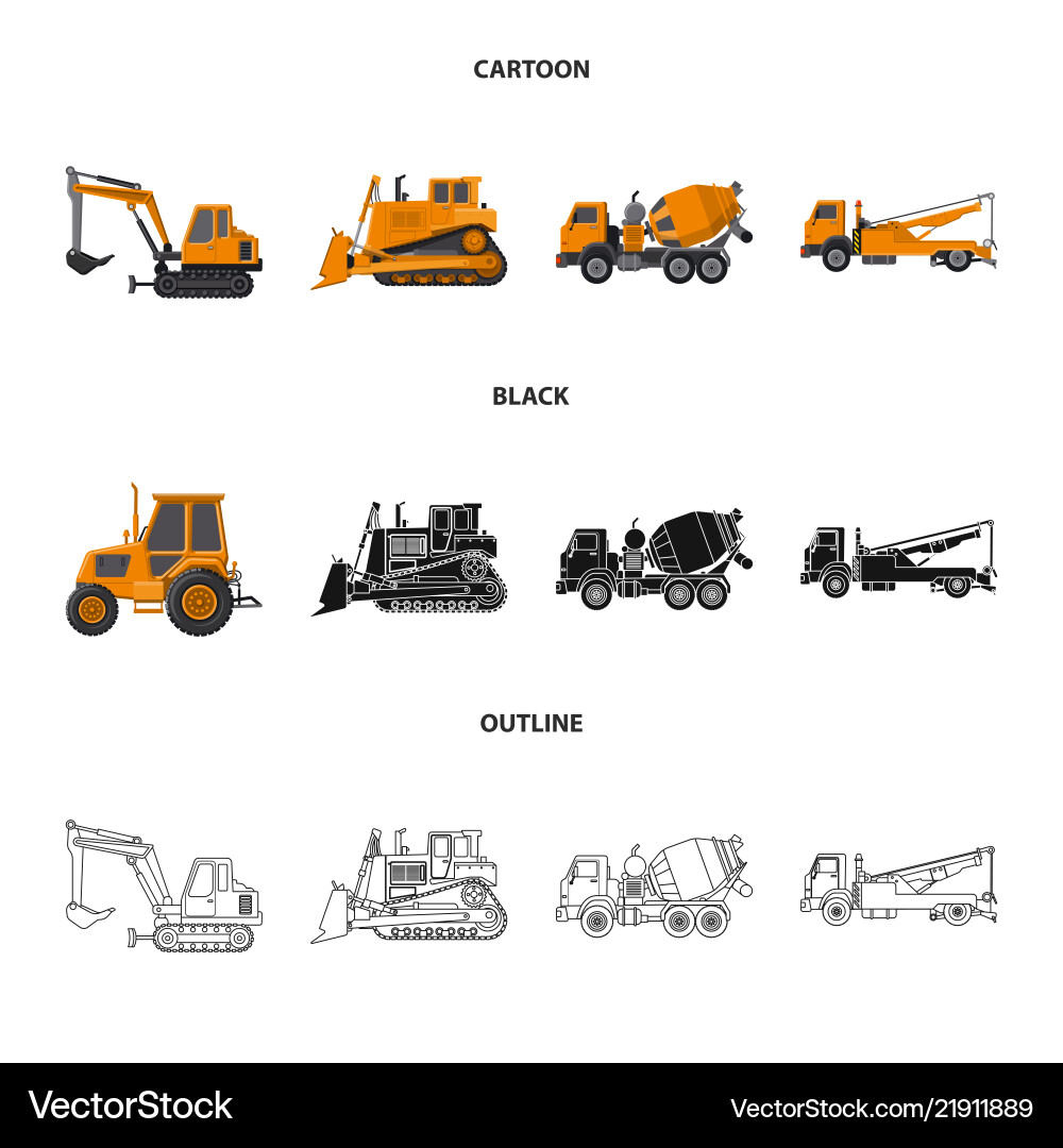 Design of build and construction symbol Design of build and construction symbol vector image