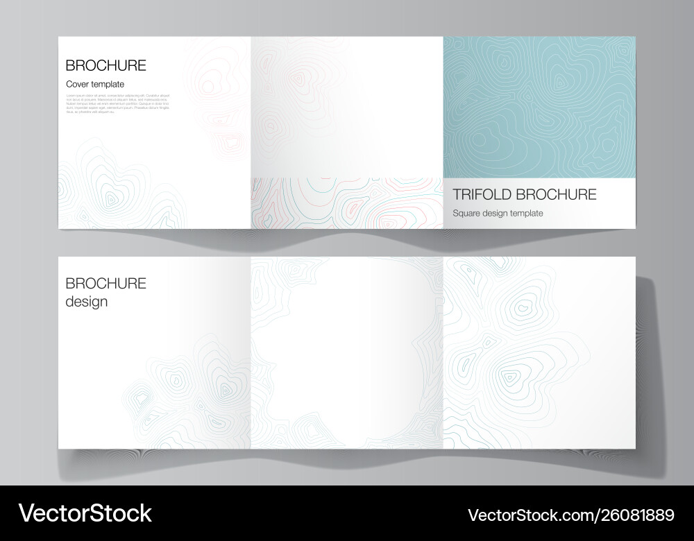 Minimal editable layout square Minimal editable layout square vector image