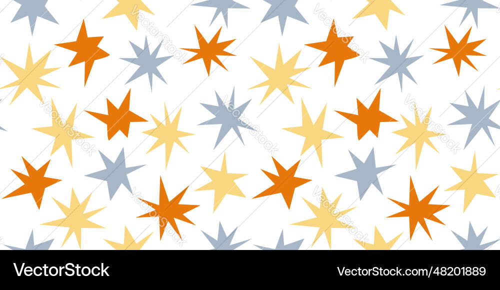 Seamless pattern with colorful hand drawn Seamless pattern with colorful hand drawn vector image