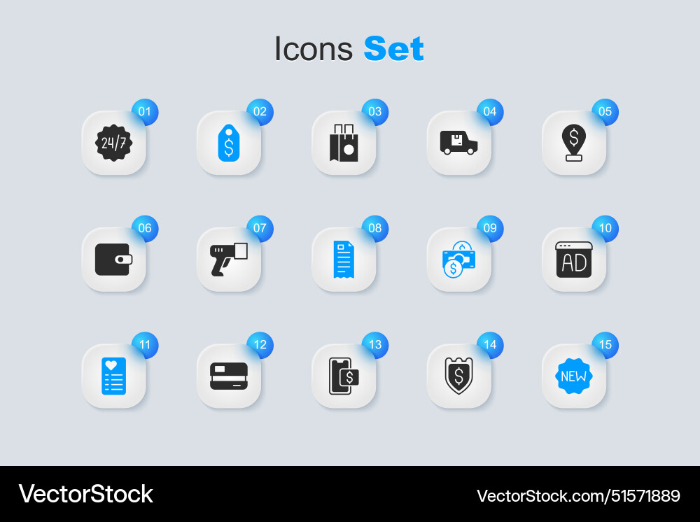 Set shield with dollar scanner scanning bar code Set shield with dollar scanner scanning bar code Vector Image