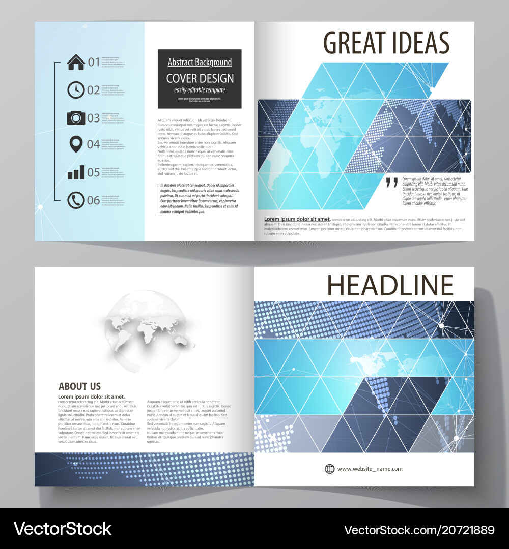 The editable layout The editable layout vector image