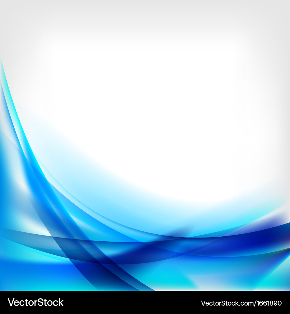 Abstract colored wave on background vector image
