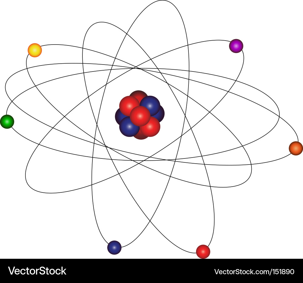 Atomic Structure Vector Image