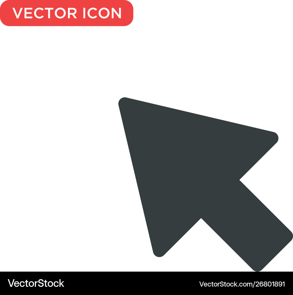 Pointer Cursor Icon Design Pointer Cursor Icon Design vektorbild