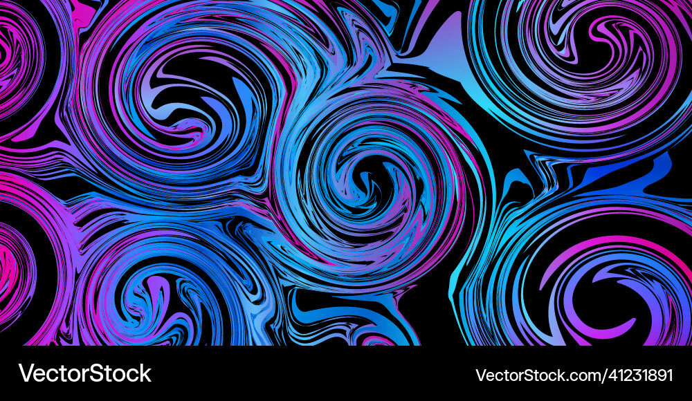 Retro pattern background- swirl vortex background Vector Image