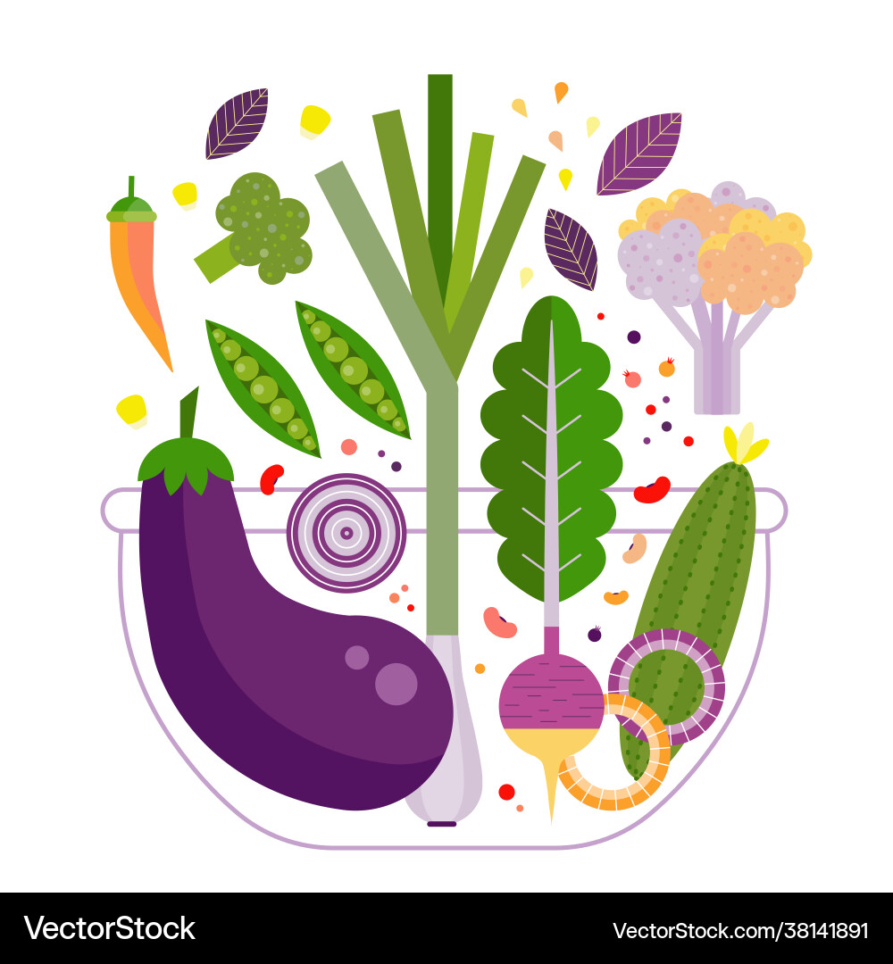 Vegane Salatschüssel Rezept für organisches Abendessen Vegane Salatschüssel Rezept für organisches Abendessen vektorbild