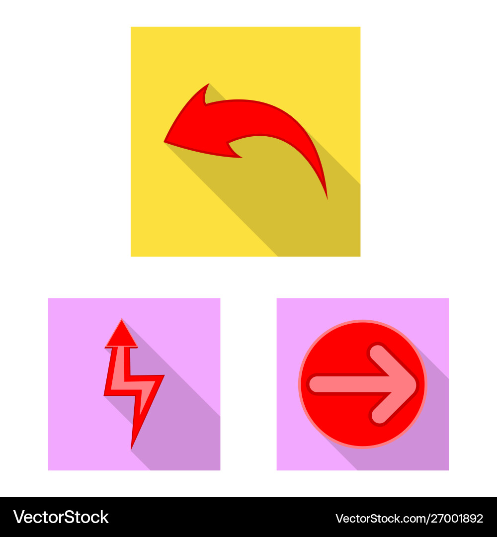 Design element and arrow symbol set Design element and arrow symbol set vector image