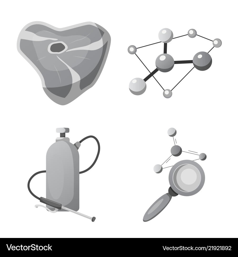 Isolated object of and symbol collection Isolated object of and symbol collection vector image