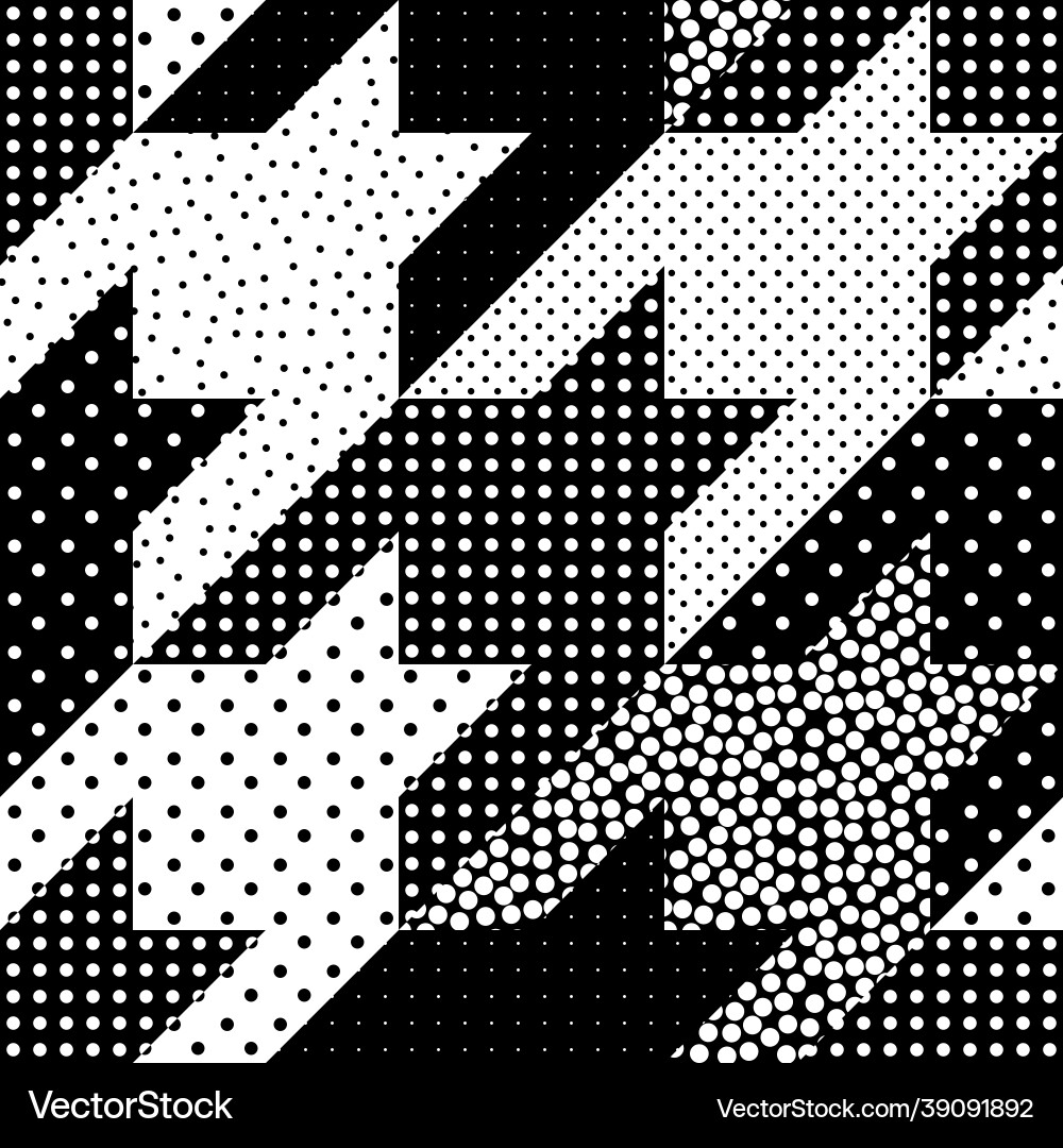 Patchwork textile pattern seamless quilting Patchwork textile pattern seamless quilting vector image