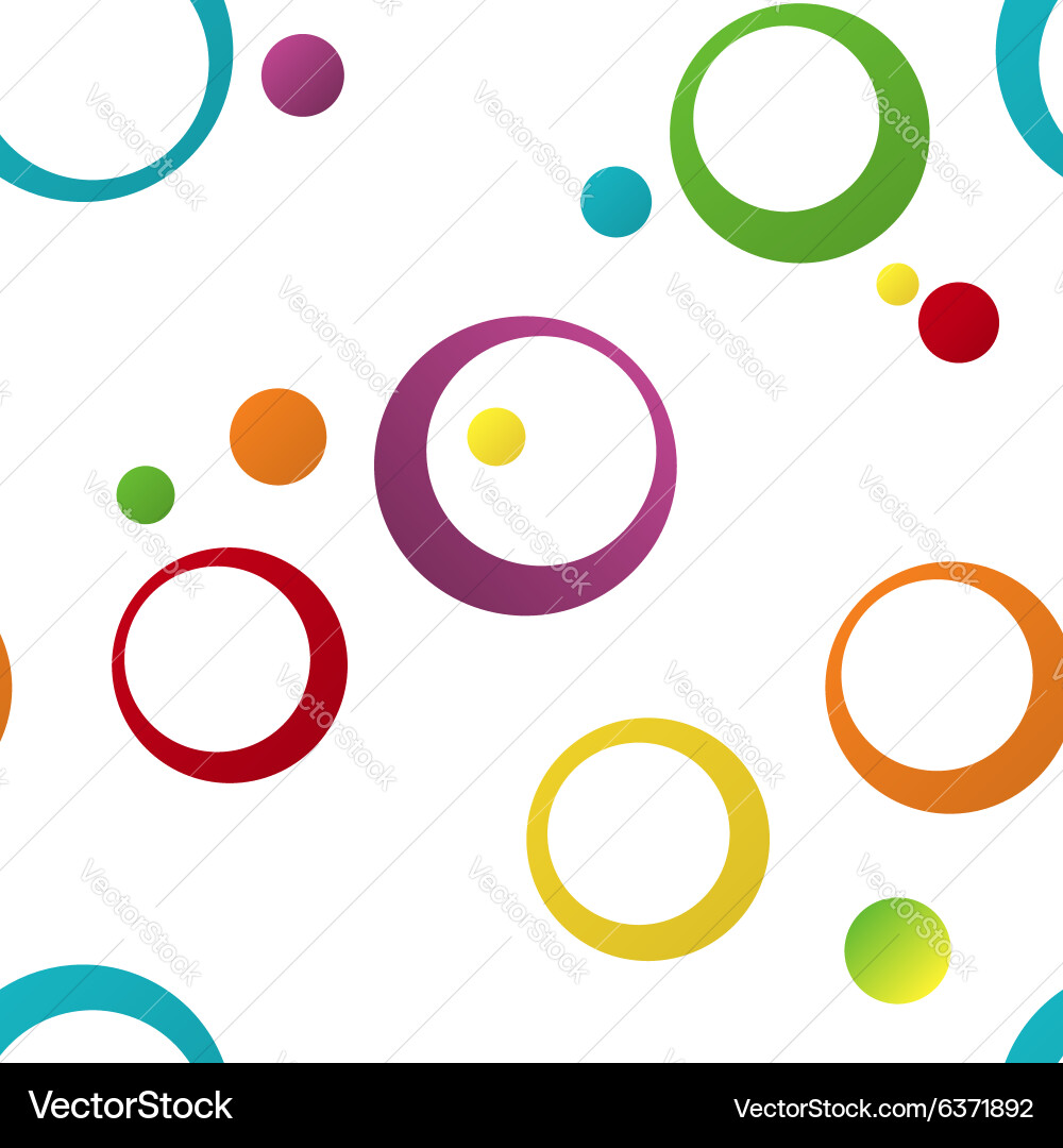 Seamless color pattern vector image