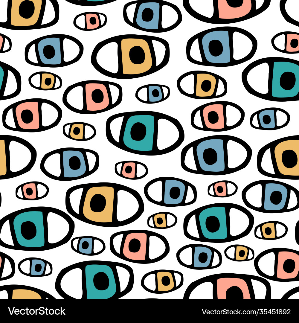 Seamless colorful abstract pattern lined Seamless colorful abstract pattern lined vector image