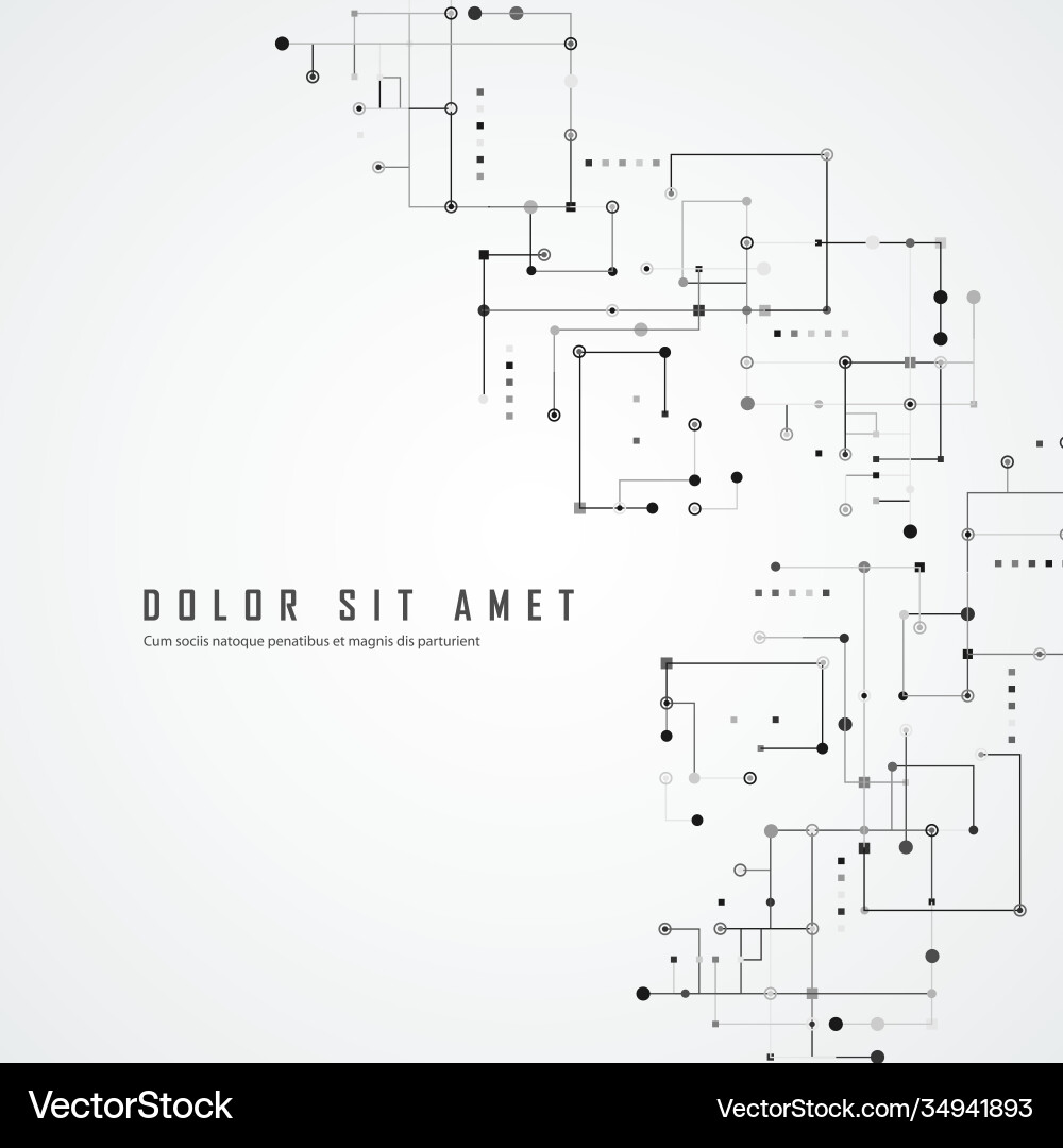 Abstract futuristic connection dots background Abstract futuristic connection dots background vector image