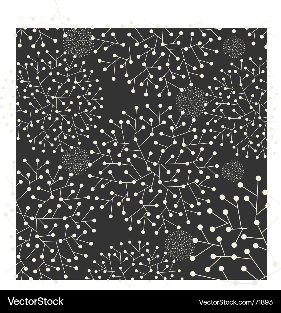 Branching Patterns Vector Image