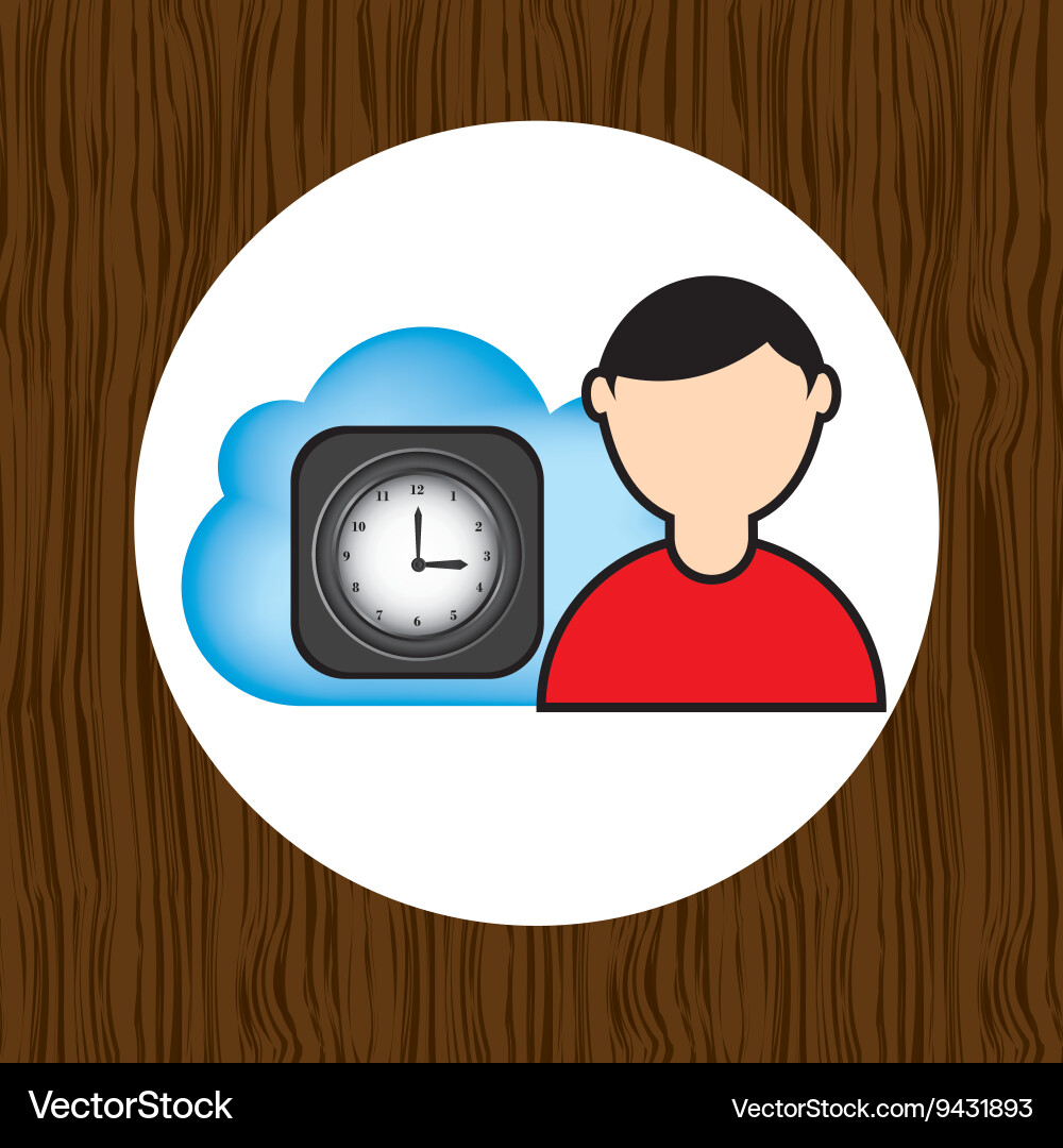 Cloud computing design Vector Image