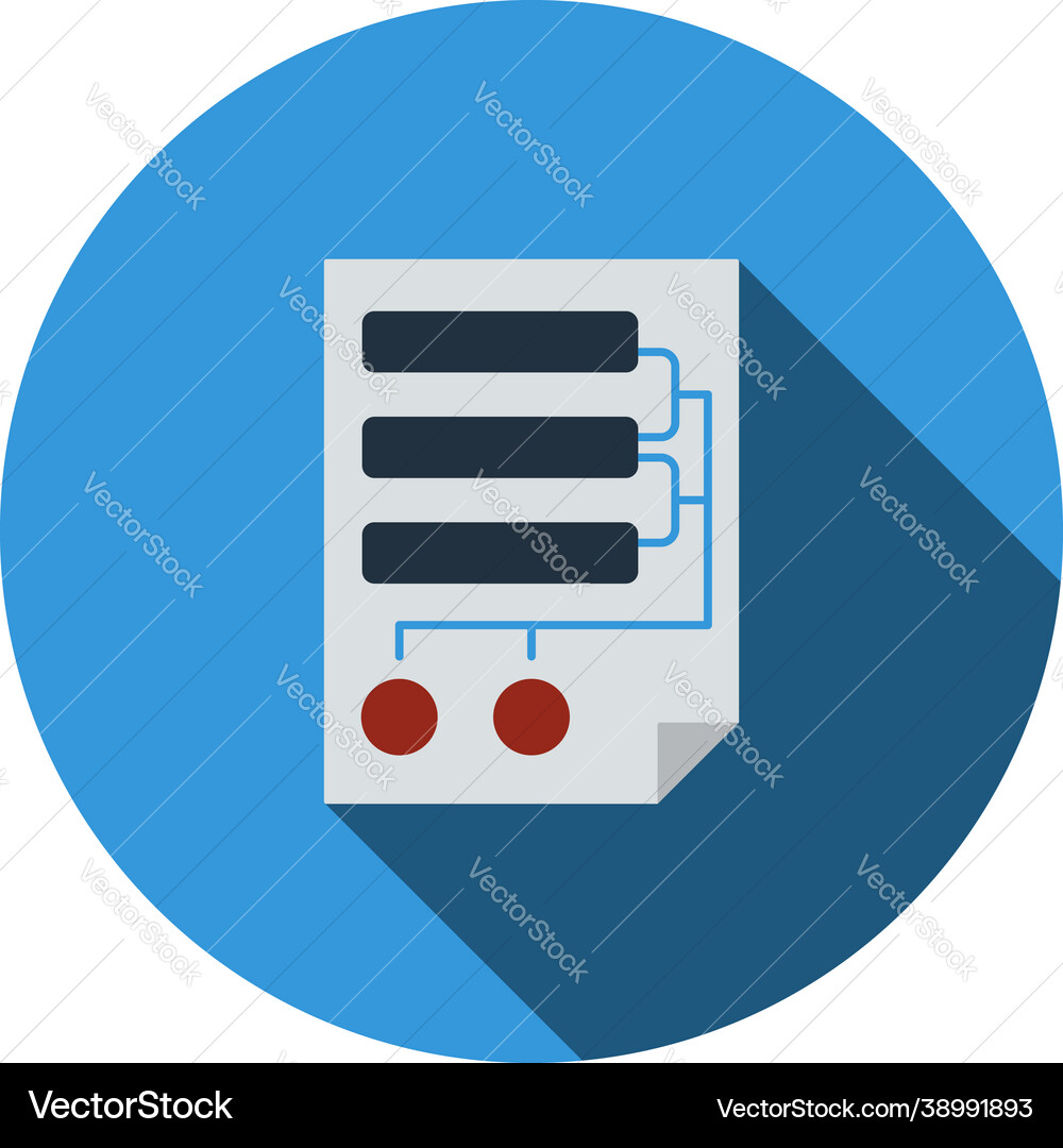 Code map icon vector image