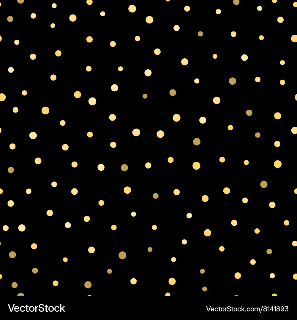 Repeating dotted background seamless pattern Vector Image