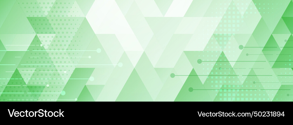Abstract background of lines shapes and dots Vector Image