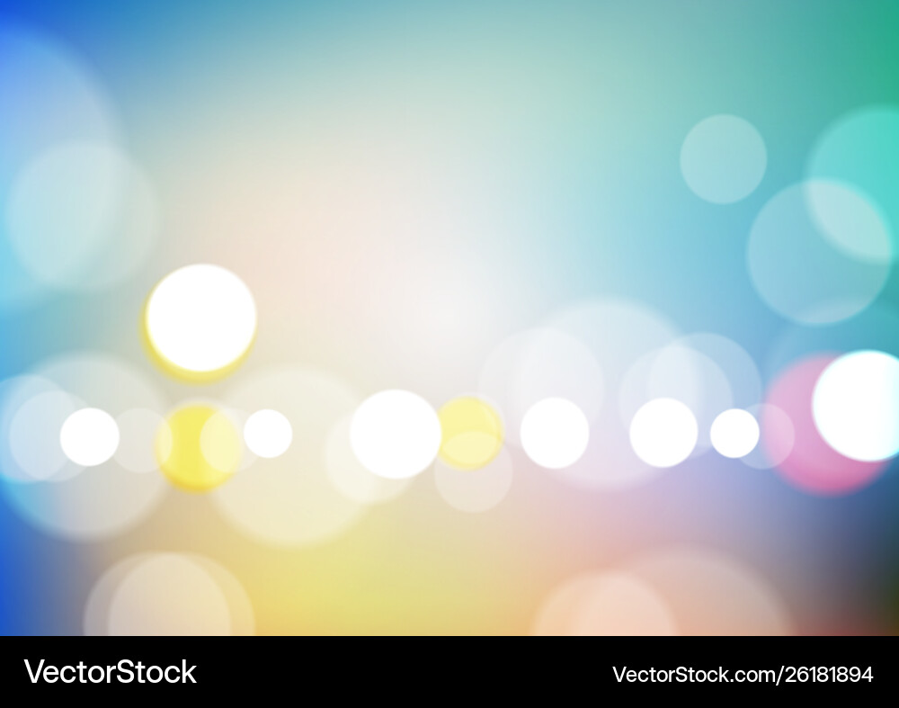 Abstract blurred colors background with bokeh Abstract blurred colors background with bokeh vector image