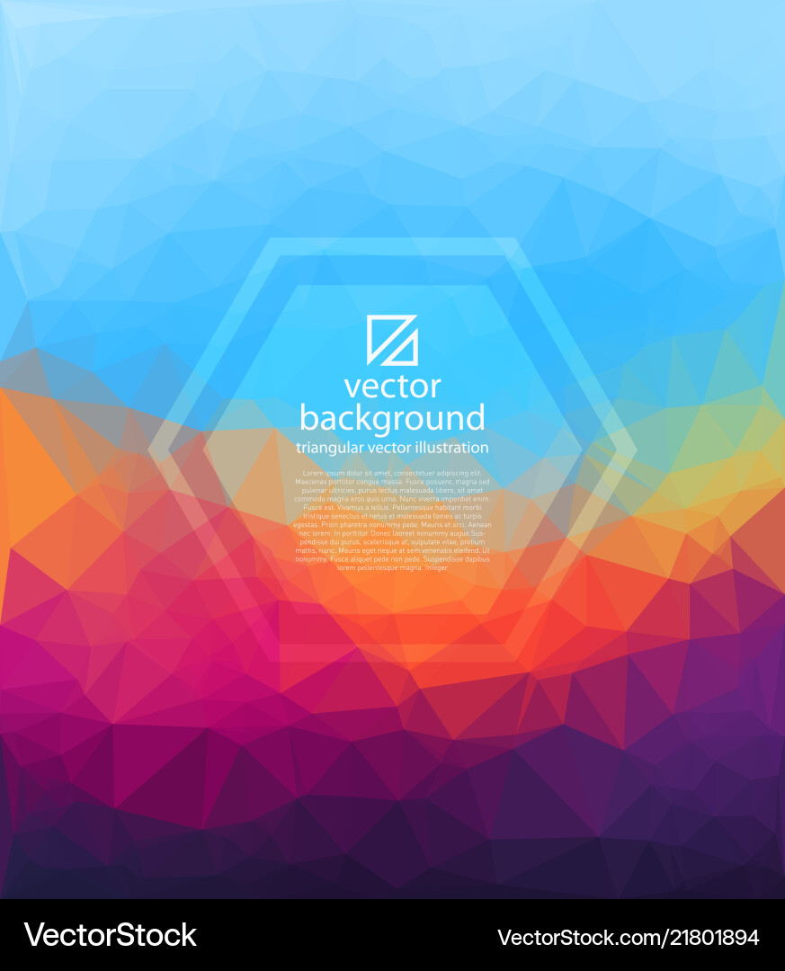 Abstract Geometric Background vector image