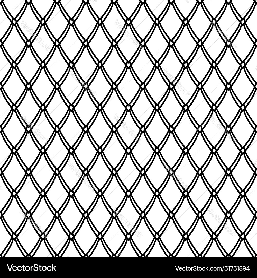 Diamond Netting Pattern vector image