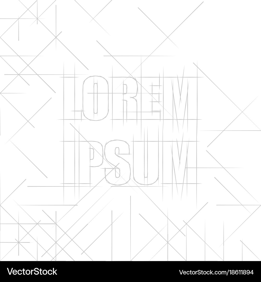 Simple triangular pattern vector image