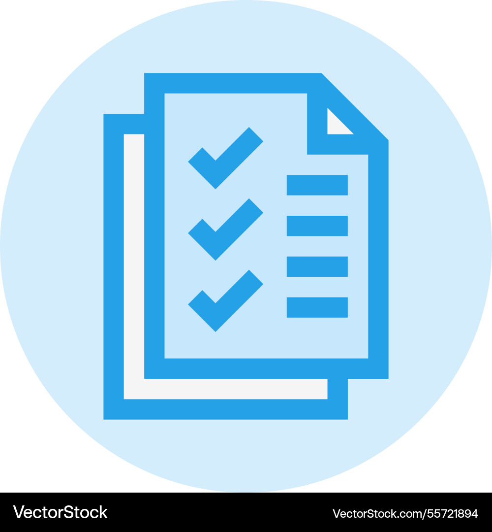 Todo list icon design vector image