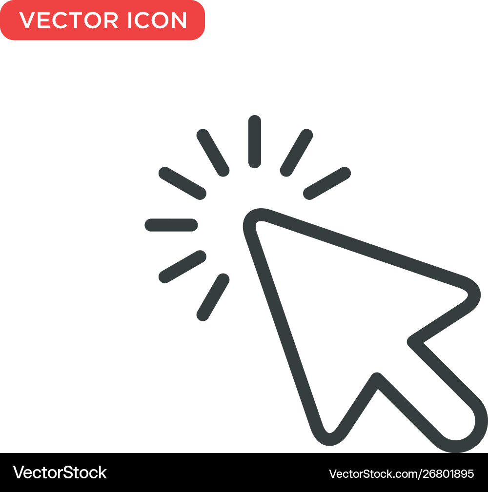 Pointer Cursor Icon Design Pointer Cursor Icon Design vektorbild