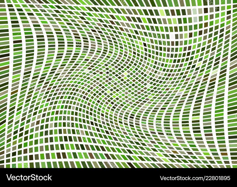Rotating Green Grid Vortex vector image