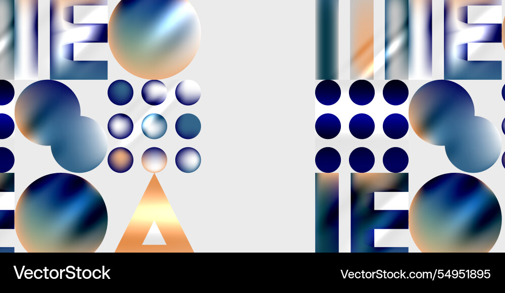 Triangles circles squares rectangles design Triangles circles squares rectangles design vector image