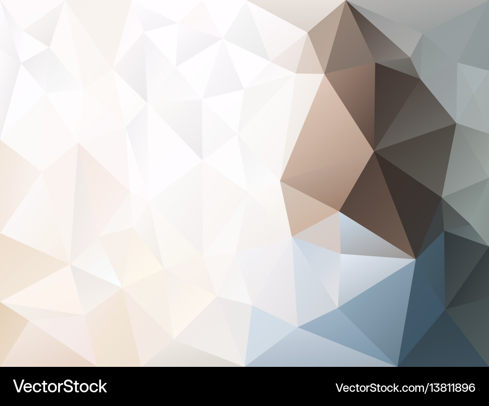 Abstract irregular polygon background Vector Image