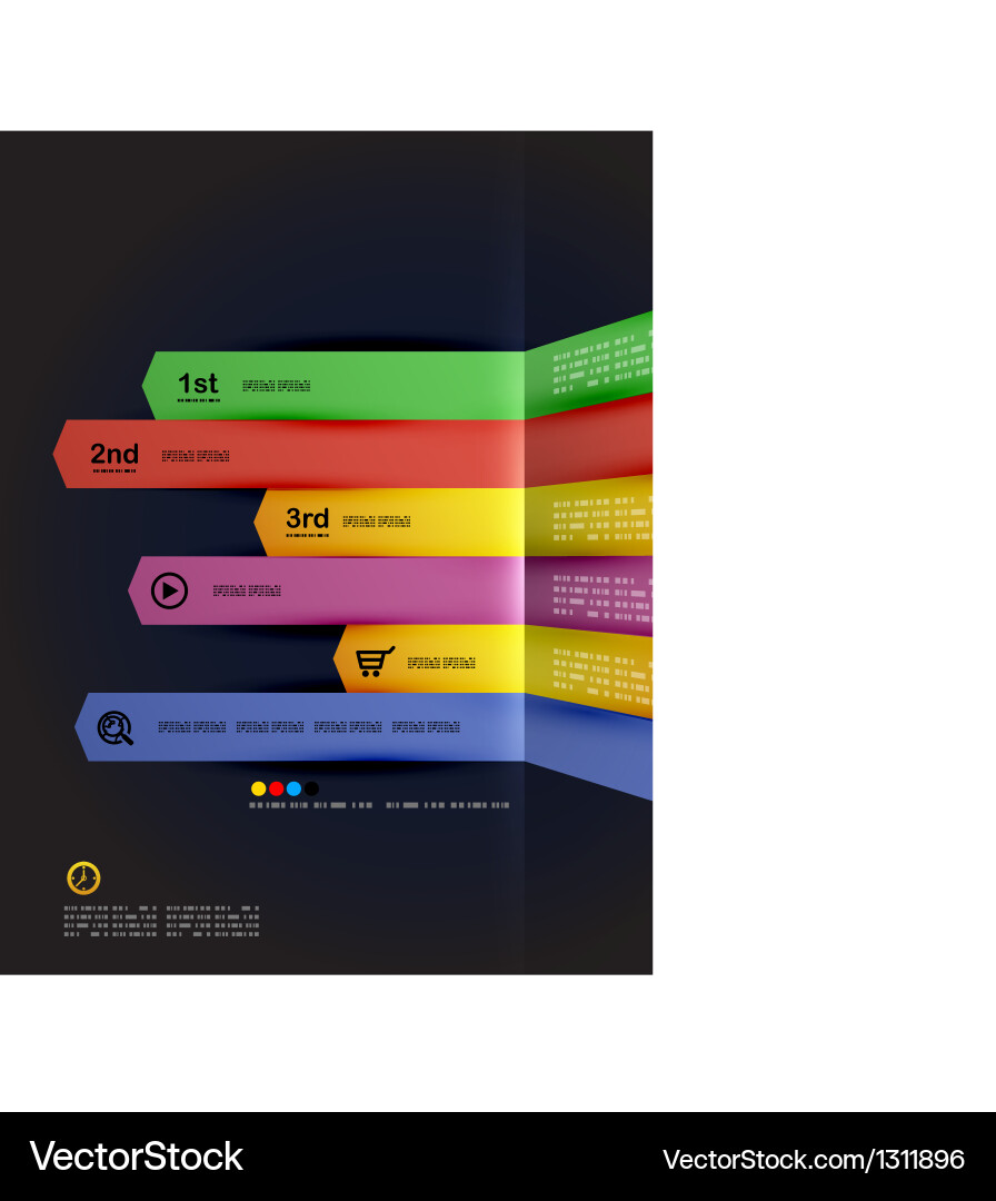 Abstract Minimal Arrows Background vector image