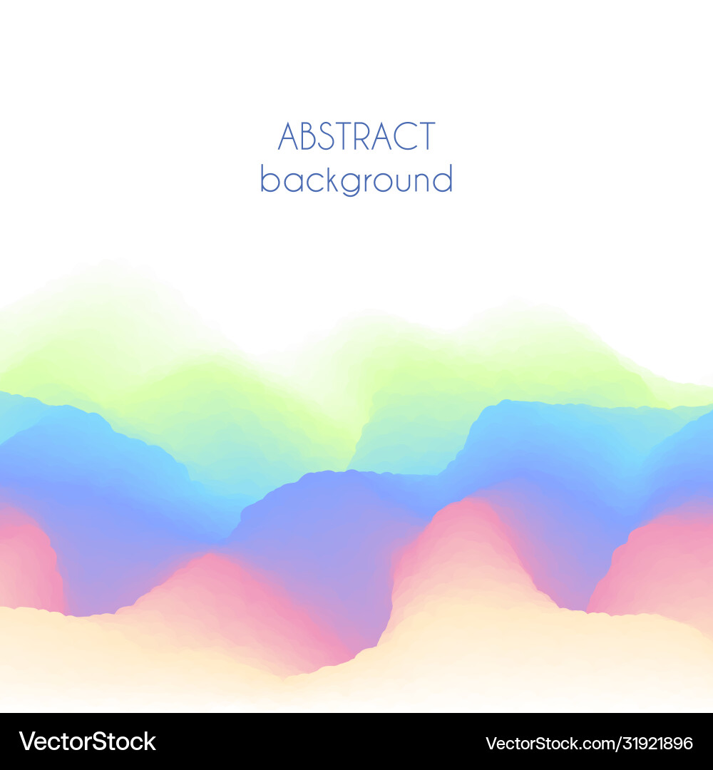Abstract multicolored wavy background Abstract multicolored wavy background vector image