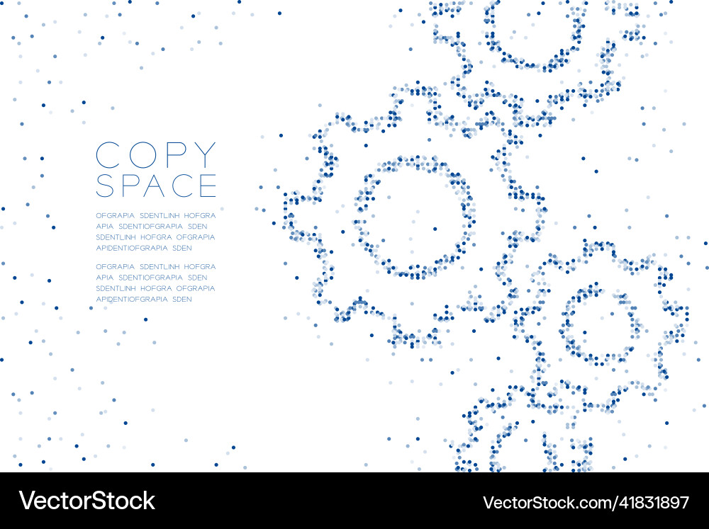 Abstract geometric circle dot molecule particle Abstract geometric circle dot molecule particle vector image