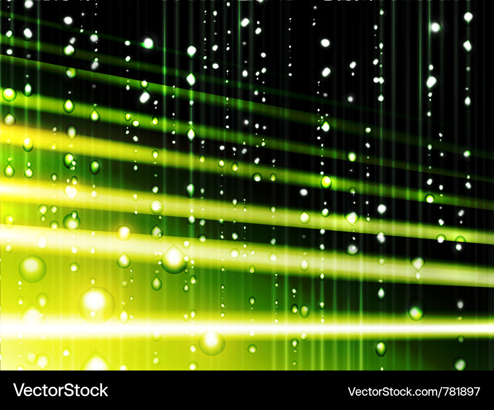 Abstract Raindrops Vector Image