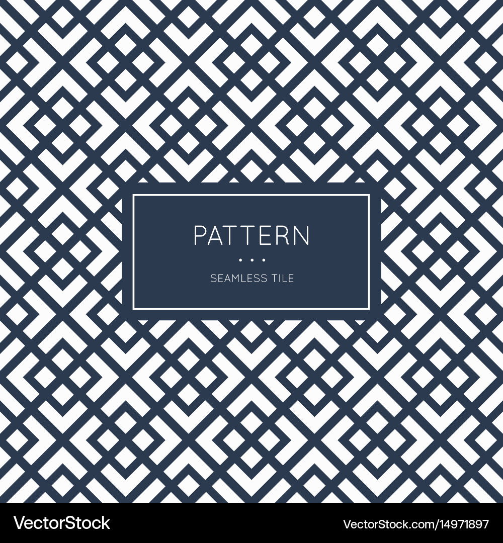 Modern Geometric Pattern Vector Image