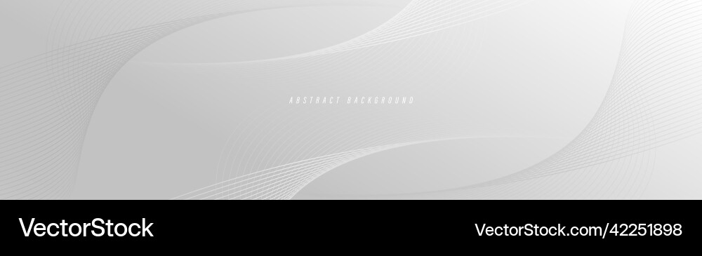 Abstract gray background with wave lines elegant Abstract gray background with wave lines elegant vector image